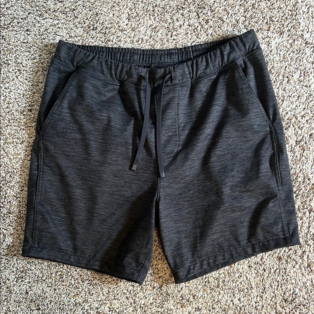 Abercrombie & Fitch Black Athletic Shorts with Elastic Waistband. Size Small